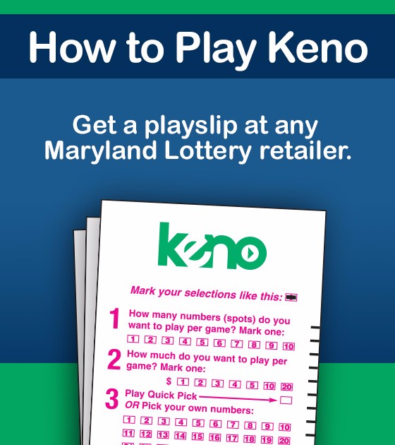 Maryland Lottery - KenoHow To Play - Www.mdlottery.com