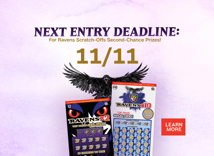 Next Ravens Entry Deadline is 11/11