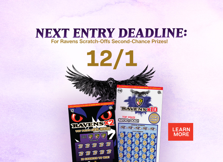 Next Ravens Entry Deadline is 12/1