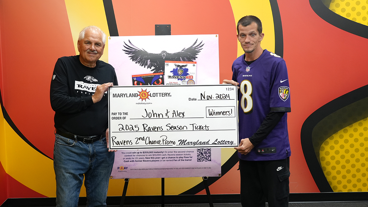 Former Teacher and Student Separately Win 2025 Ravens Season Tickets