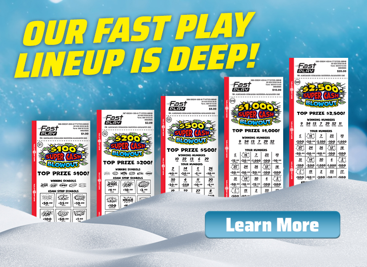 Our fast play lineup is deep! learn more