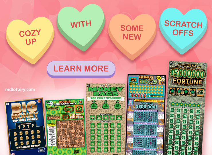 Cozy up with some new scratch offs! learn more